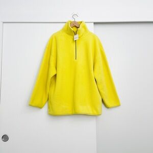 NWT Free People Coco Faux Sherpa Pullover Sweater Size Medium